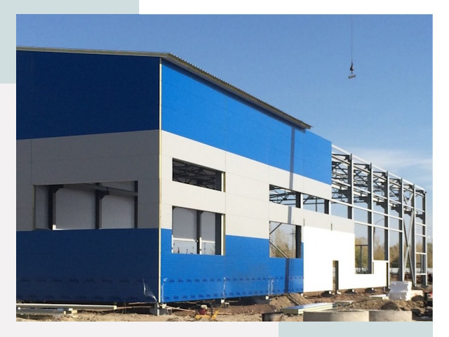 Монтаж ангаров в Анжеро-Судженске от 615 руб. - СтальСтрой-Нжр