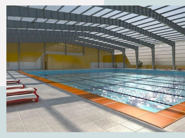 Строительство крытых бассейнов в Анжеро-Судженске