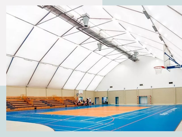 Строительство спортивных залов в Анжеро-Судженске