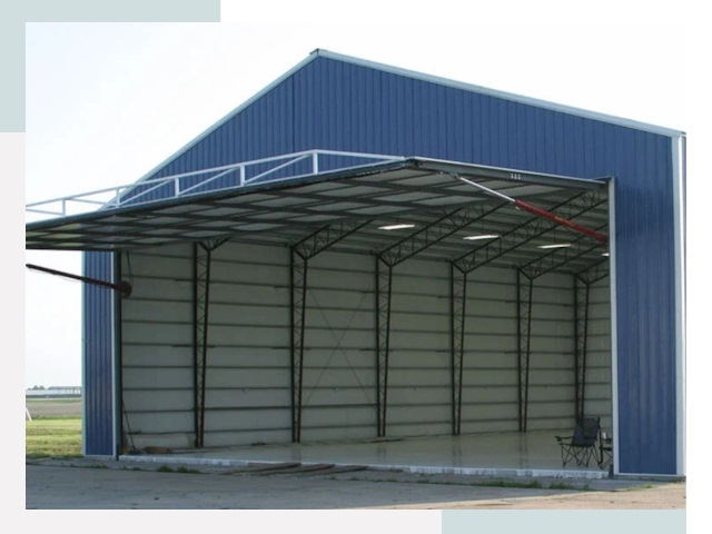 Прямо стенные ангары в Анжеро-Судженске