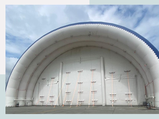 Пневмокаркасные ангары от СтальСтрой-Нжр по цене от 615 руб.