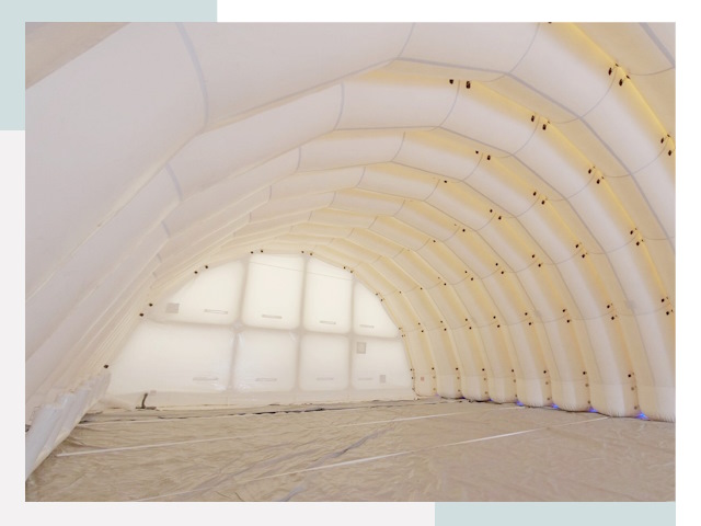 Пневмокаркасные ангары в Анжеро-Судженске