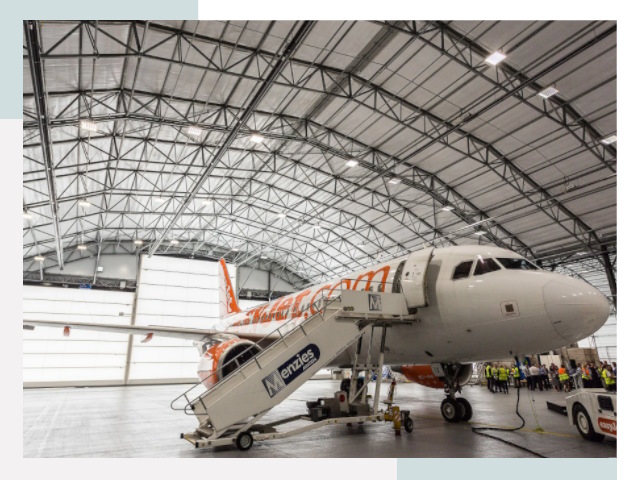 Авиационные ангары в Анжеро-Судженске