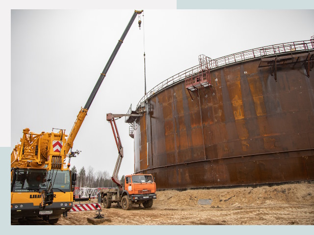 Монтаж резервуаров в Анжеро-Судженске от 615 руб. за м³