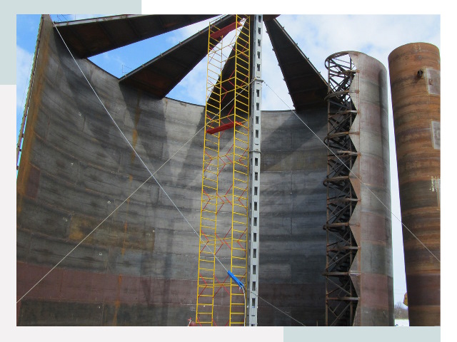 Строительство резервуаров в Анжеро-Судженске