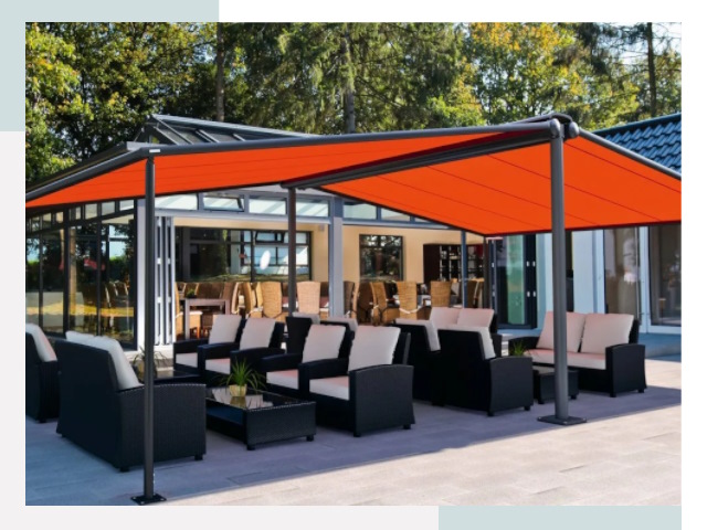 Навесы для кафе и ресторанов в Анжеро-Судженске