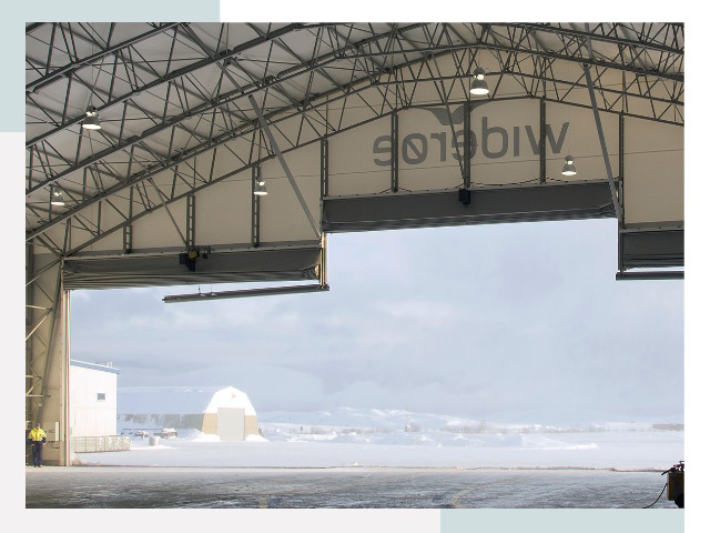 Ворота для ангаров в Анжеро-Судженске