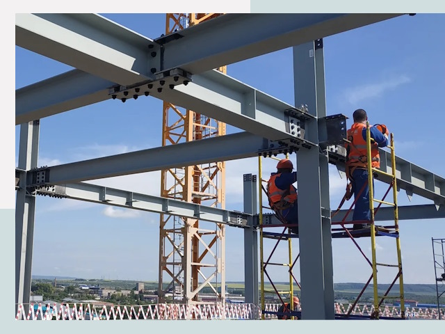 Монтаж металлоконструкций в Анжеро-Судженске